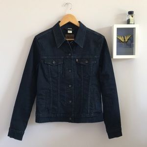 Levi’s dark wash denim jacket
